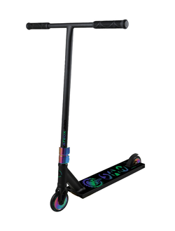 Трюковой самокат Ateox Saw, черный бензин