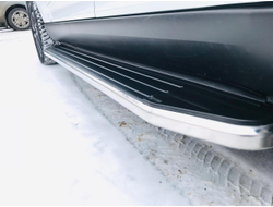 Пороги на Volkswagen Touareg  (2002-2010) Premium