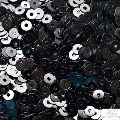 Пайетки 3 мм № P3-Nero