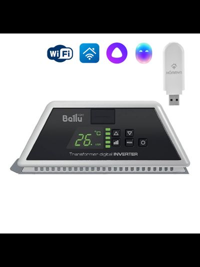Комплект Ballu блок управления Transformer Digital Inverter BCT/EVU-2.5I и модуль HDN/WFN-02-01