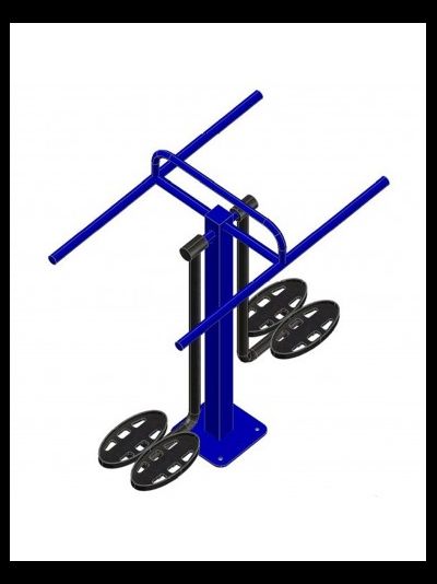 Уличный тренажер маятник двойной AVU027