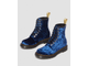 Ботинки Dr Martens 1460 Vegan Crushed Velvet Deep Blue