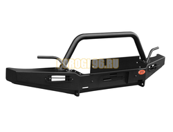 Передний силовой бампер серии Трофи на УАЗ Буханка 2989, 3741, 3909, 2206, 3962, 3303, 39094 1965- (02.050.03)