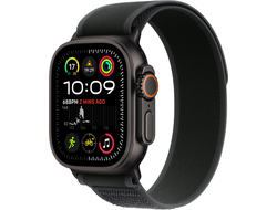 Apple Watch Ultra 2 (2024) Black Titanium Case Trail Loop Black M/L