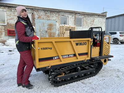 Мототележка 1500кг LMY-1500S-PRO дизельная