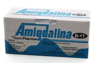 Витамин В17 (Амигдалин) инъекции: 10 ампул, в каждой по 3 грамма чистого амигдалина (лаэтрила)
