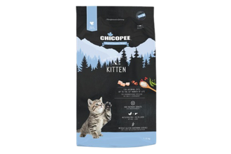 Chicopee HNL Kitten корм для котят и беременных/кормящих кошек всех пород, 1.5 кг