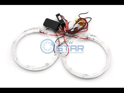 Светодиодные кольца LED Cree - 120мм, с драйвером (комплект, 2шт)