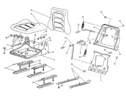 Сиденье карное в сборе ЕВ 687
