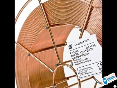 Сварочная проволока ESAB OK Autrod 12.51 (СВ-08Г2С)