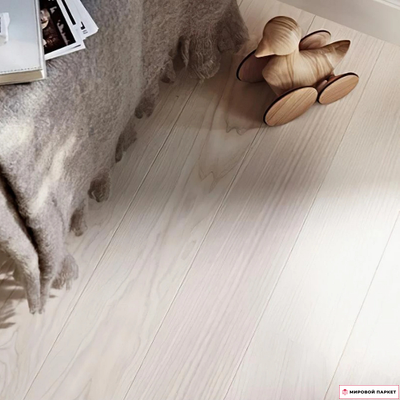 Паркетная доска PolarWood 138 Ясень Премиум Дувр купить в интернет-магазине mirovoy-parquet.ru