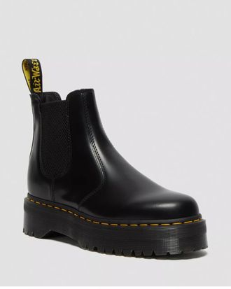 Челси Dr Martens 2976 Smooth Leather Platform Chelsea Boots