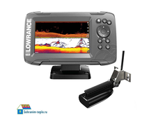 Аренда эхолота Lowrance Hook2-5x Splitshot with Transducer