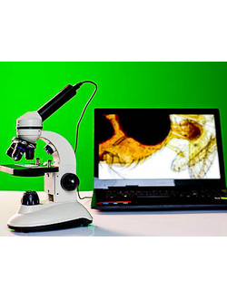 Микроскоп школьный с цифровой камерой