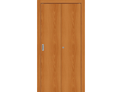 Дверь складная ГОСТ-0 Л-12 орех миланский