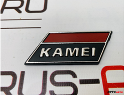 Шильдик эмблема на авто kamei красный