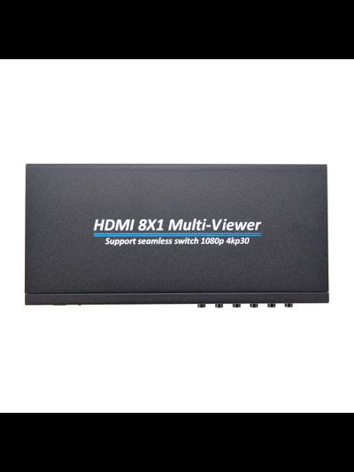 DE/VT-818 восьмиканальный HDMI-переключатель/мультиплексор 4К 8x1