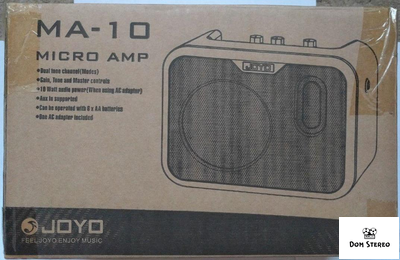 Joyo MA-10E Портативный комбоусилитель для электрогитары, 10Вт
