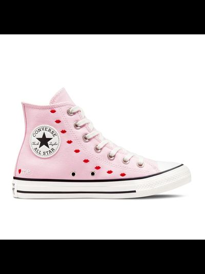 Converse Chuck 70 Valentines Day розовые высокие с губками A01603C