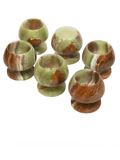 Набор из 6-ти рюмок, оникс