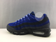 Nike Air Max 95 Синие с черным (41-45) Арт. 015М