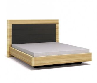 Кровать Concept с высоким изголовьем дуб/антрацит