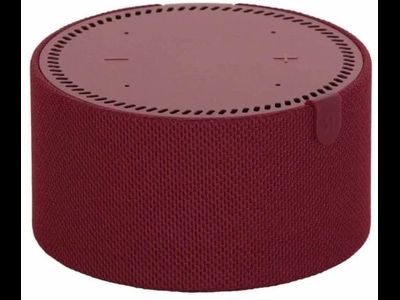 Умная колонка Яндекс Станция Мини без часов с Алисой, красный гранат, 10Вт