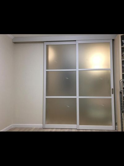 МОДЕЛЬ 130.222 (ВЫСОТА 2700 мм) БЕЛЫЙ ЛЕД/ СТЕКЛО САТИНАТ, СВЕТЛОЕ