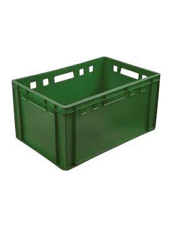 Пластиковый ящик Е-3 зеленый 600*400*300мм