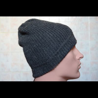 Визио Италия мужская вязаная шапка из альпака Vizio 6249 CY