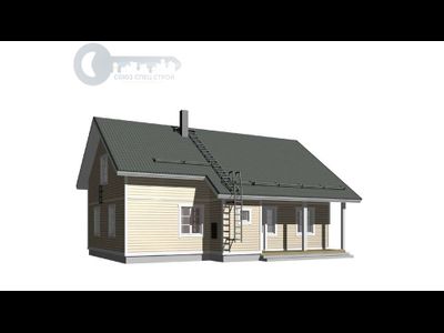 ДЖ-18 ЖИЛОЙ ДОМ: ГАБАРИТНЫЕ РАЗМЕРЫ: (11,5Х7,8М) 1,5 ЭТАЖА, ОБЩАЯ ПЛОЩАДЬ: 156М²