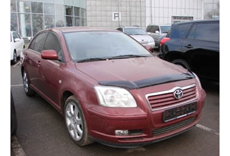 Дефлектор капота темный TOYOTA AVENSIS 2003-2008, NLD.STOAVE0312