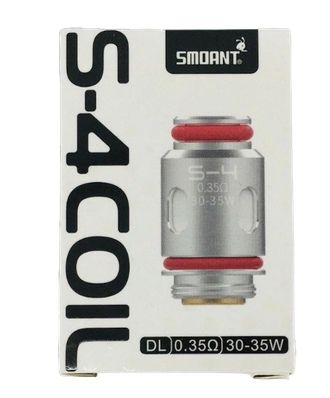 ИСПАРИТЕЛЬ SMOANT SANTI S4 0.35 om (шт) (SMOANT SANTI/CHARON BABY PLUS)