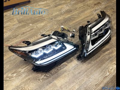 Фары Lexus LX 570 2012-2015 LED 3 линзы