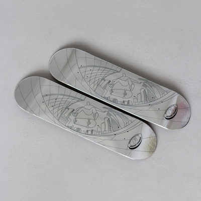 Дека Footwork Carbon Tushev Fisheye Silver Foil | Промодель Саши Тушева