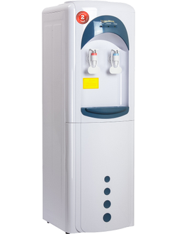 Кулер AquaWork 16-LDHLN бело-синий