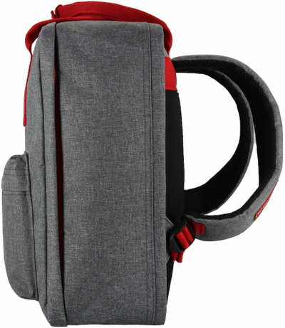 Рюкзак Сумка Чемодан ручная кладь 36x30x27 Optimum Pobeda RL, серый