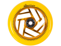Купить колесо Tech Team Aloe (Yellow) 110 для трюковых самокатов в Иркутске