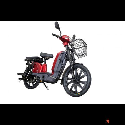 Электромопед GreenCamel Тайфун 17 (48V 12Ah 350W) быстросъем Красный