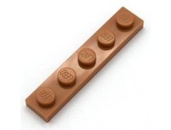 Plate 1 x 5, Medium Nougat (78329 / 6343854)