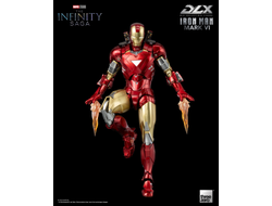 Железный Человек (Iron Man) - Коллекционная фигурка 1/12 SCALE The Infinity Saga DLX Iron Man Mark 6 (3Z05000C0) - Threezero