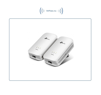 TP-LINK, HomePlug AV2 Сетевой адаптер PowerLine 1200 Мбит/с Ethernet (комплект 2 шт.)
