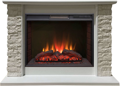 Электрокамин Кимберли WT M2 с очагом Sparta 25.5 LED