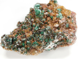 Брошантит, коллекционный образец, Марокко (70*52*30 мм, 110 г) №28626