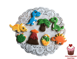 Набор вырубок Хищные динозавры, 8 шт.