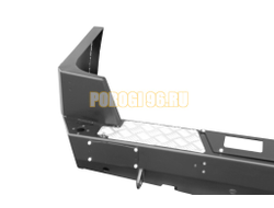 Задний силовой бампер серии Трофи на УАЗ Патриот 2005- (03.104.03)