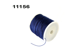 Шнур нейлоновый арт.11156: цвет "синий" - ф 1мм