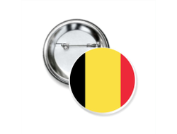 Значок закатной Бельгия