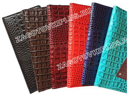 Клатч - тревел - лонгер из натуральной кожи флотер оптом