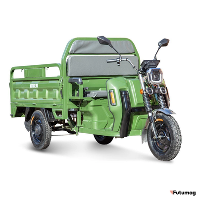 Грузовой электротрицикл Rutrike Маяк 1600 60V1000W зеленый